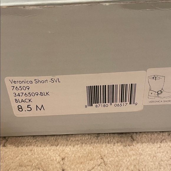 Frye Black Leather Buckle Boots - Picture 3 of 4